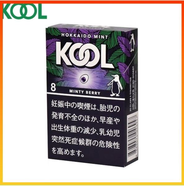 Kool香煙企鵝北海道薄荷莓果8mg