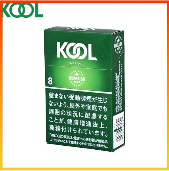 Kool香煙企鵝北海道醇薄荷8mg